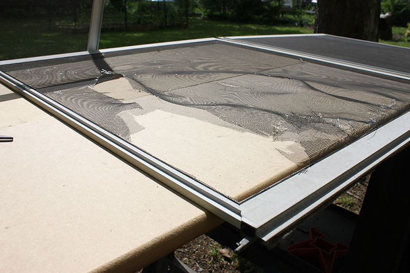 How to Rescreen A Window Easy DIY Repair for a ripped screene 1 More