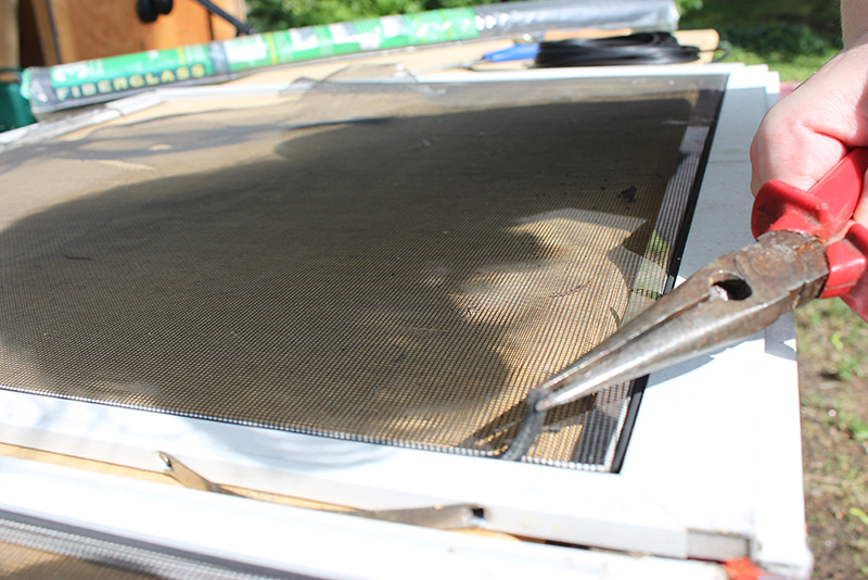 How to Rescreen A Window Easy DIY Repair for a ripped screene 1 More