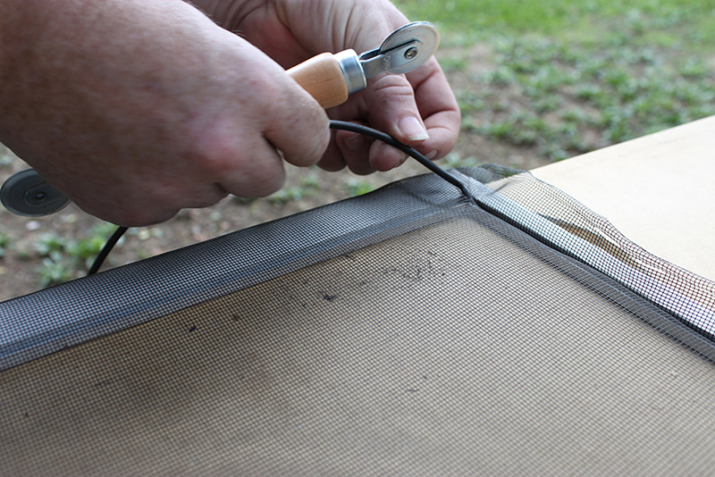 How to Rescreen A Window Easy DIY Repair for a ripped screene 1 More